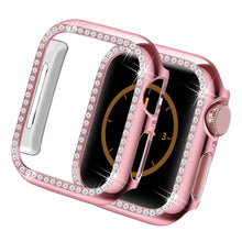 Load image into Gallery viewer, Yolovie Compatible for Apple Watch Bling Case For Series 5 4 3 2 1 (Pink)