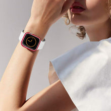 Load image into Gallery viewer, Yolovie Compatible for Apple Watch Bling Case For Series 5 4 3 2 1 (Red)