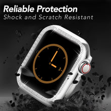 Load image into Gallery viewer, Yolovie Compatible for Apple Watch Case For Series 5 4 3 2 1 (Silver)
