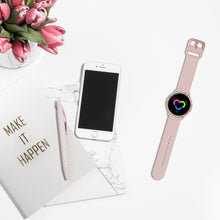 Load image into Gallery viewer, Yolovie Compatible with Samsung Galaxy Watch Active Shiny Rhinestone Case (Rose Gold)