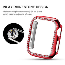 Load image into Gallery viewer, Yolovie Compatible for Apple Watch Bling Case For Series 5 4 3 2 1 (Red)