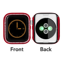 Load image into Gallery viewer, Yolovie Compatible for Apple Watch Bling Case For Series 5 4 3 2 1 (Red)