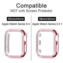 Load image into Gallery viewer, Yolovie Compatible for Apple Watch Bling Case For Series 5 4 3 2 1 (Pink)