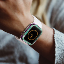 Load image into Gallery viewer, Yolovie Compatible for Apple Watch Bling Case For Series 7 6 5 4 3 2 1 SE (Colorful)