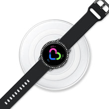 Load image into Gallery viewer, Yolovie Compatible with Samsung Galaxy Watch Active Shiny Rhinestone Case (Black)