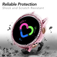 Load image into Gallery viewer, Yolovie Compatible with Samsung Galaxy Watch Active Shiny Rhinestone Case (Pink)