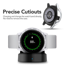 Load image into Gallery viewer, Yolovie Compatible with Samsung Galaxy Watch Active 2 Shiny Rhinestone Case (Silver)