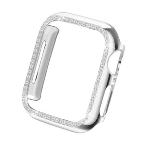 Yolovie Compatible for Apple Watch Case For Series 5 4 3 2 1 (Silver)