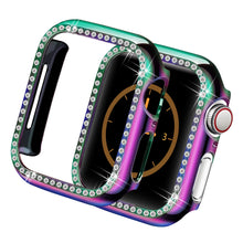 Load image into Gallery viewer, Yolovie Compatible for Apple Watch Bling Case For Series 7 6 5 4 3 2 1 SE (Colorful)
