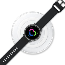 Load image into Gallery viewer, Yolovie Compatible with Samsung Galaxy Watch Active Shiny Rhinestone Case (Black)
