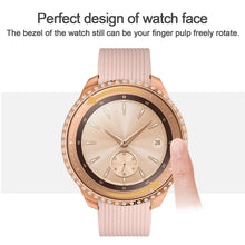Load image into Gallery viewer, Yolovie Compatible with Samsung Galaxy Watch 42mm 46mm Case, Bling Crystal Rhinestone Bumper (Rose Gold)
